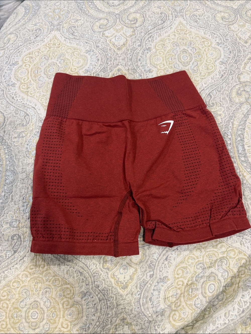 Gymshark Women's Seamless 2.0 Shorts - Brick Red Marl